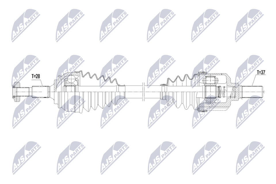NTY NPW-PE-134 Antriebswelle