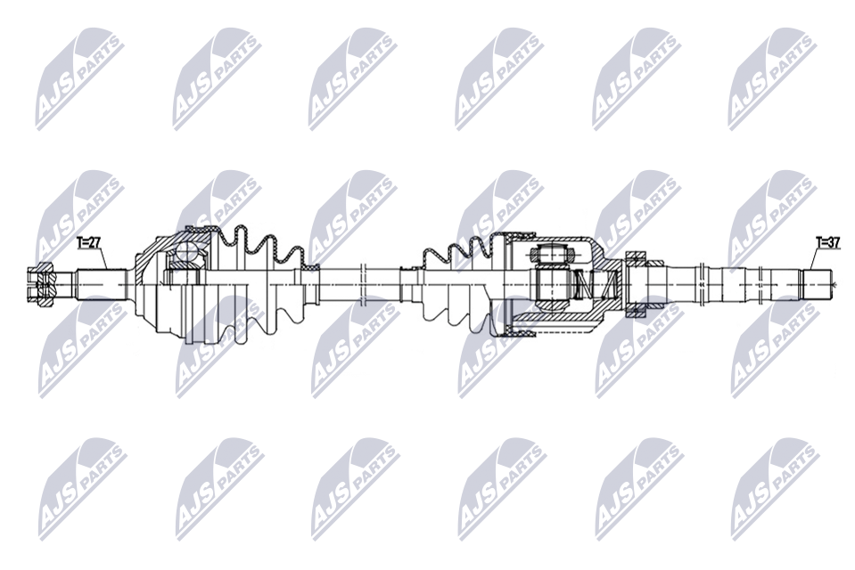 NTY NPW-PE-135 Antriebswelle