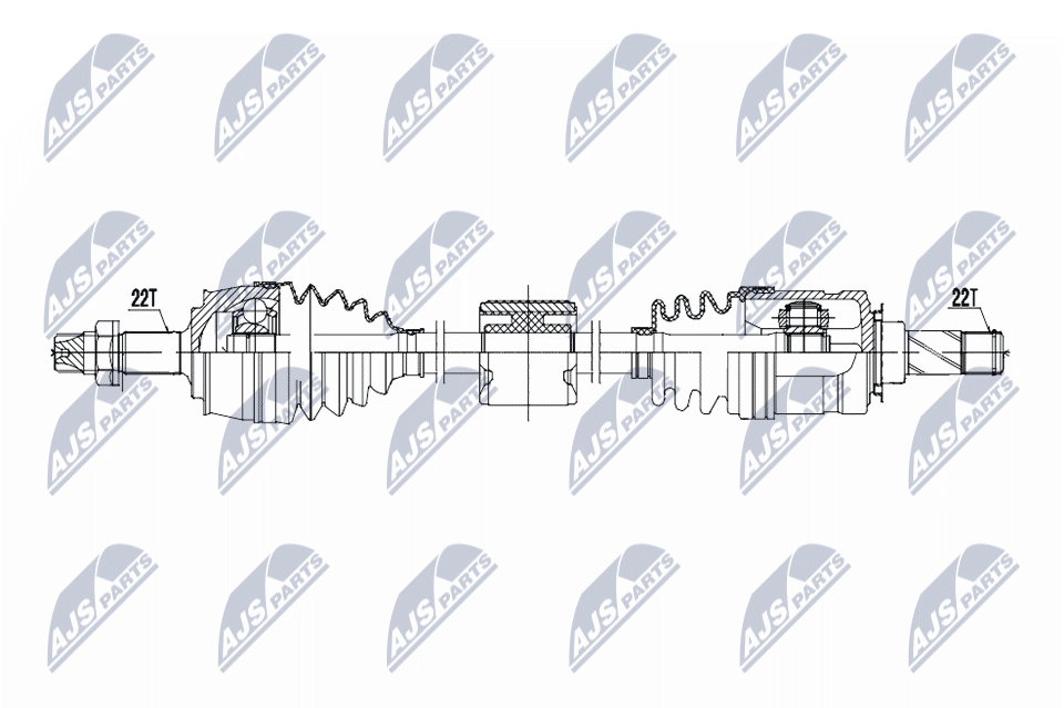 NTY NPW-PL-183 Antriebswelle