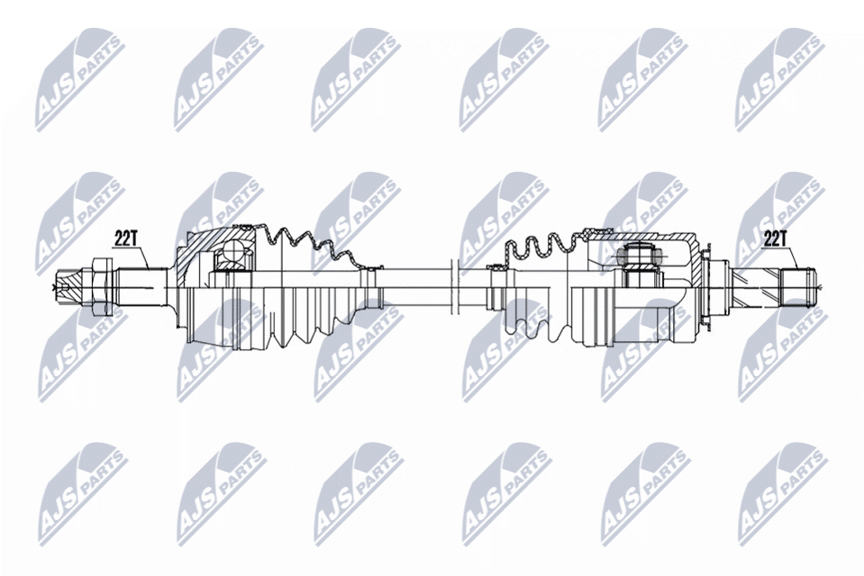 NTY NPW-PL-184 Antriebswelle