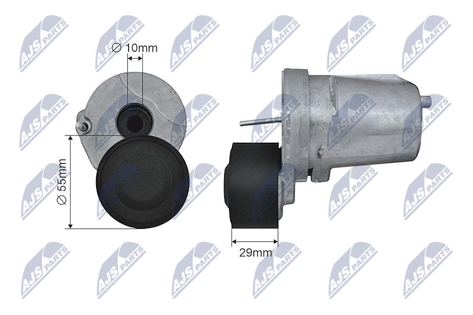 NTY RNK-BM-018 Spannrolle, Keilrippenriemen