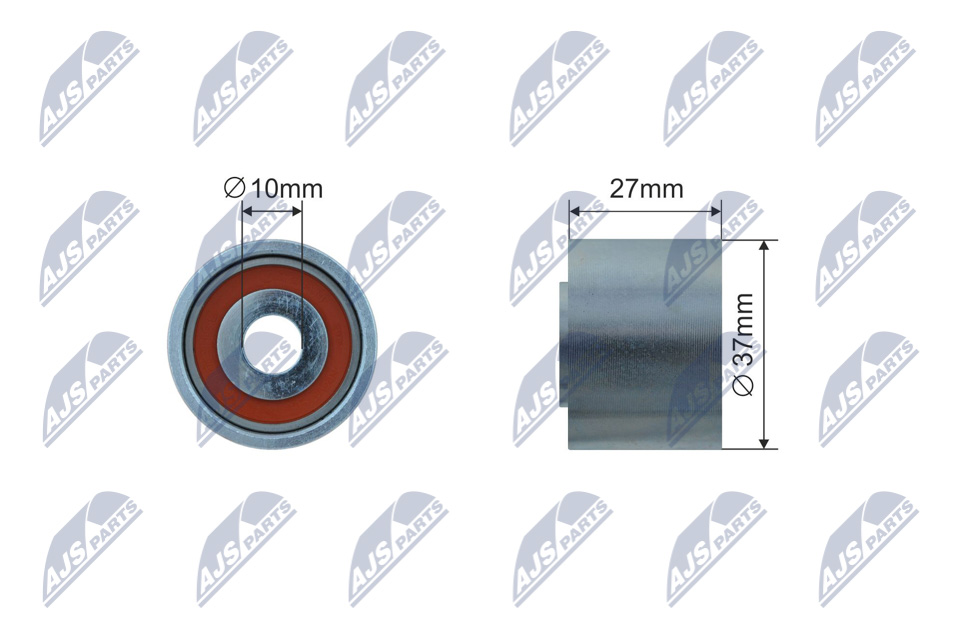 NTY RNK-CT-064 Umlenk-/Führungsrolle, Keilrippenriemen