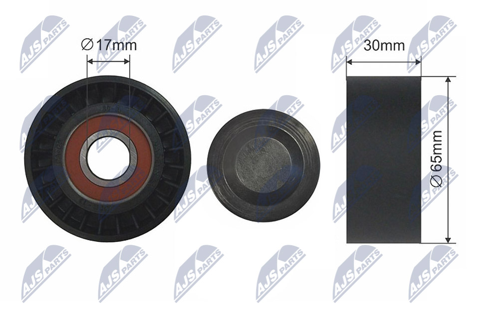 NTY RNK-FR-020 Spannrolle, Keilrippenriemen