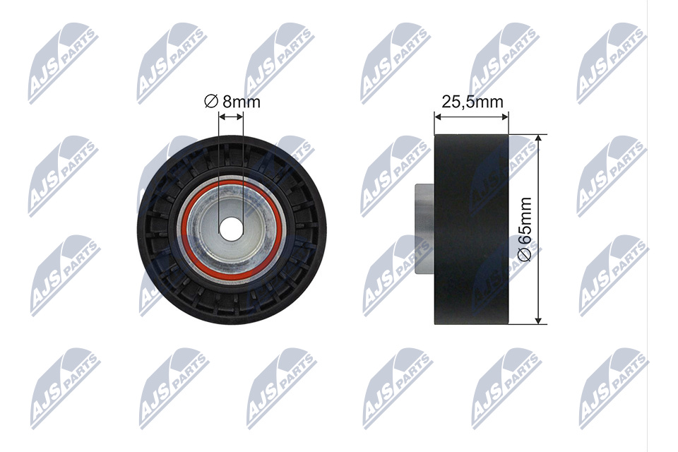 NTY RNK-FT-018 Spannrolle, Keilrippenriemen