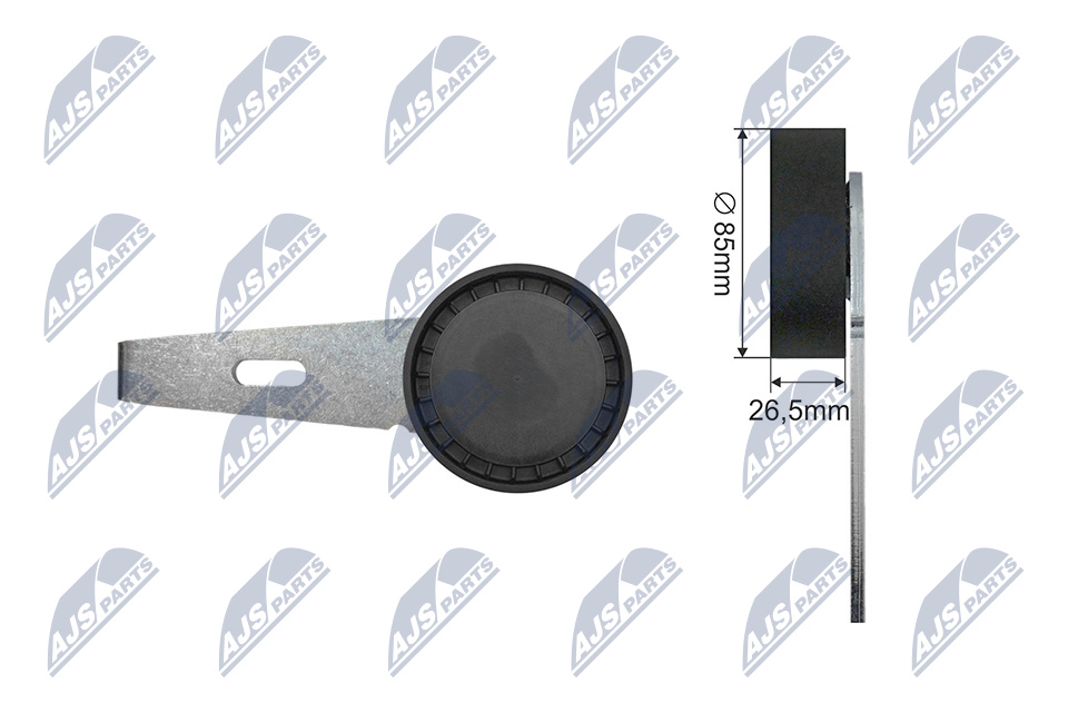 NTY RNK-FT-022 Spannrolle, Keilrippenriemen