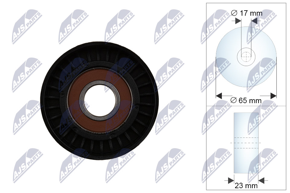 NTY RNK-FT-025 Spannrolle, Keilrippenriemen