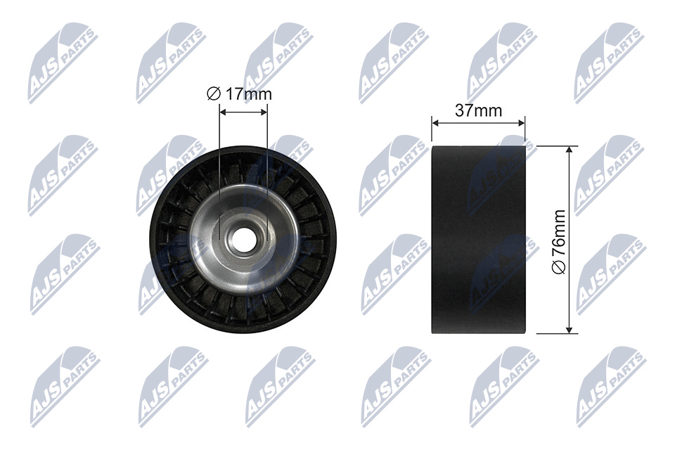 NTY RNK-HD-024 Spannrolle, Keilrippenriemen