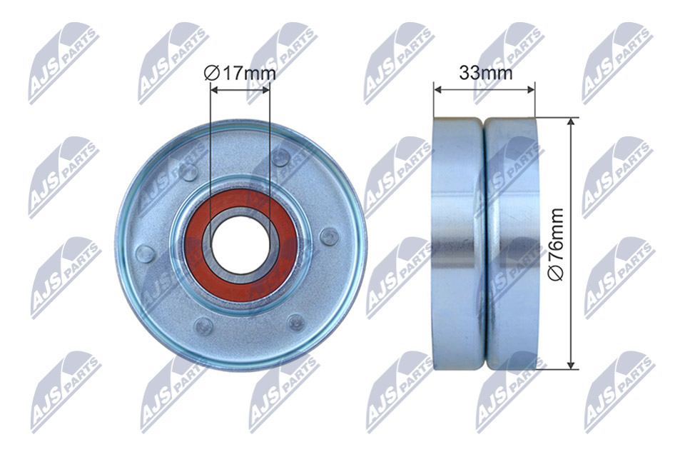 NTY RNK-HD-029 Spannrolle, Keilrippenriemen