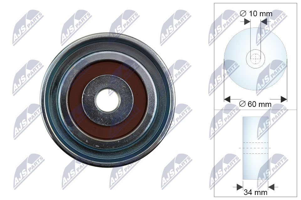 NTY RNK-KA-017 Spannrolle, Keilrippenriemen