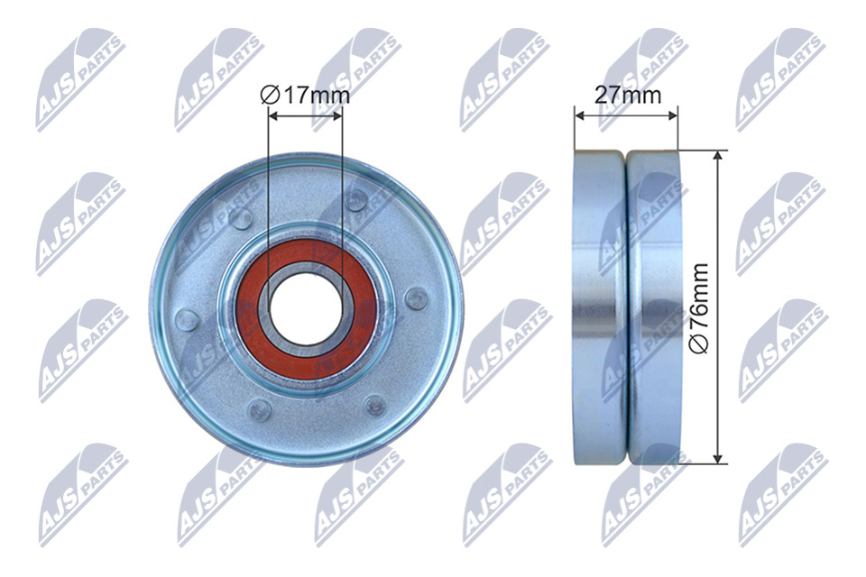 NTY RNK-LR-018 Spannrolle, Keilrippenriemen