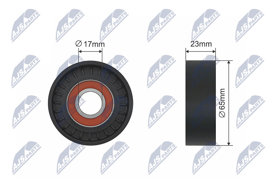 NTY RNK-VV-005 Spannrolle, Keilrippenriemen