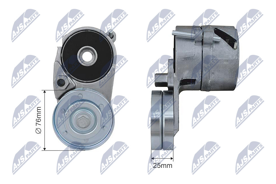 NTY RNK-VW-026 Spannrolle, Keilrippenriemen