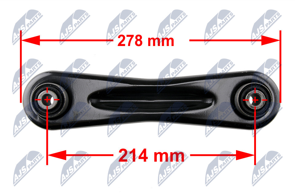 NTY ZWT-FR-010 Lenker, Radaufhängung
