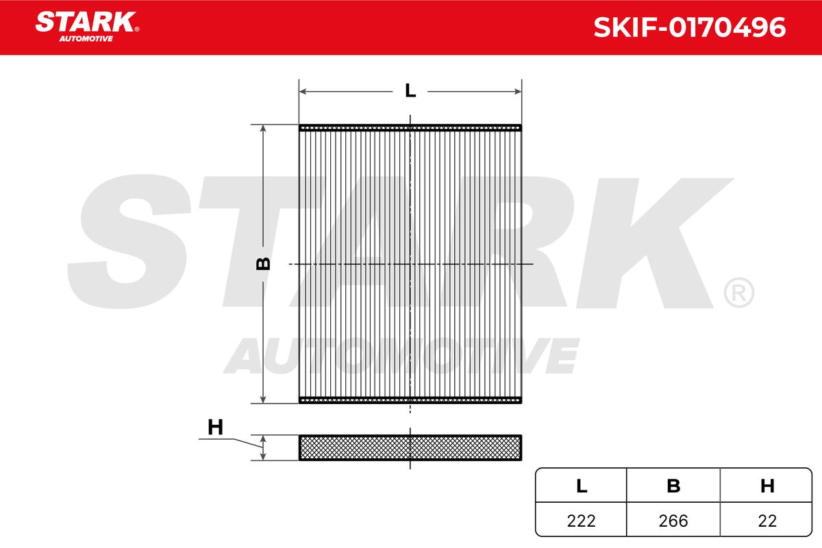 Stark SKIF-0170496 Filtru, aer habitaclu
