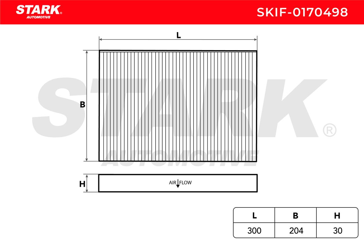 Stark SKIF-0170498 Filtru, aer habitaclu