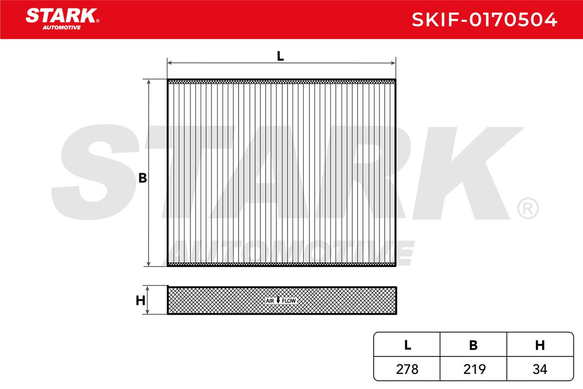 Stark SKIF-0170504 Filtru, aer habitaclu