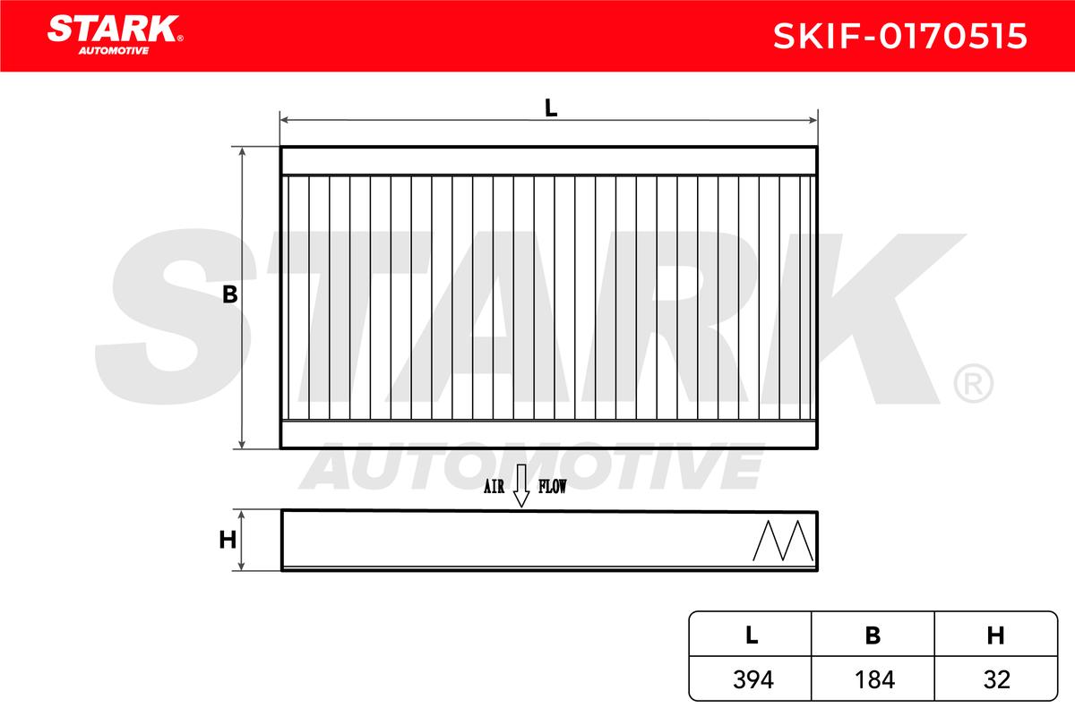 Stark SKIF-0170515 Filtru, aer habitaclu