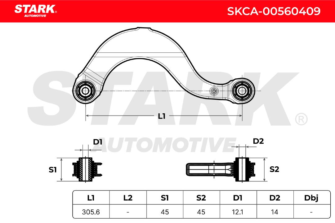 Stark SKCA-00560409 Rod/Strut, wheel suspension