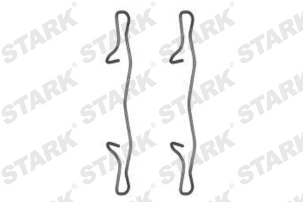 Stark SKAK-1120010 Set accesorii, placute frana