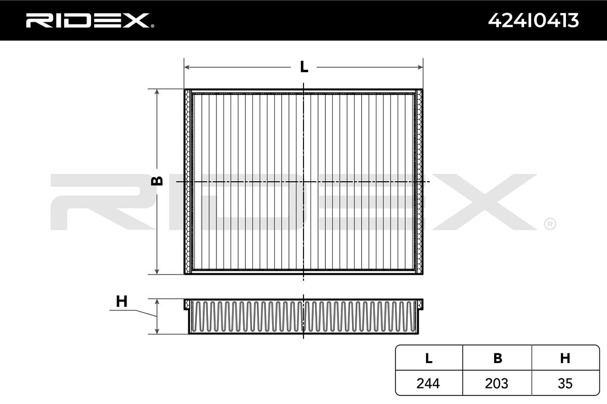 RIDEX 424I0413 Filter,...