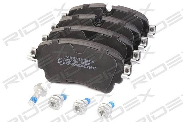 RIDEX 402B1217 Brake Pad...