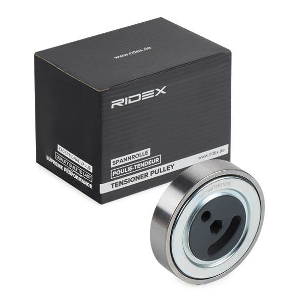 RIDEX 310T0116 Tensioner Pulley, V-ribbed belt