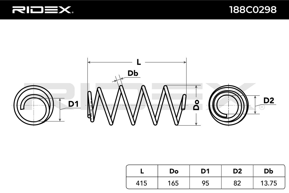 RIDEX 188C0298 Suspension...