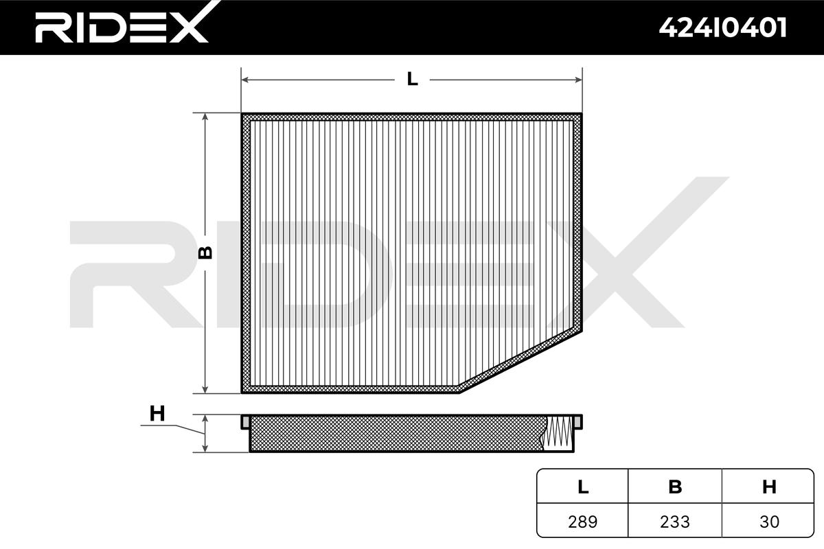 RIDEX 424I0401 Filter,...