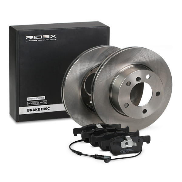 RIDEX 3405B0417 Disc frana
