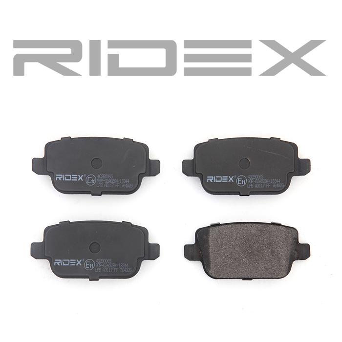 RIDEX 402B0065 Brake Pad...