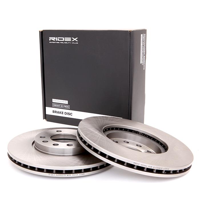 RIDEX 82B0219 Brake Disc...