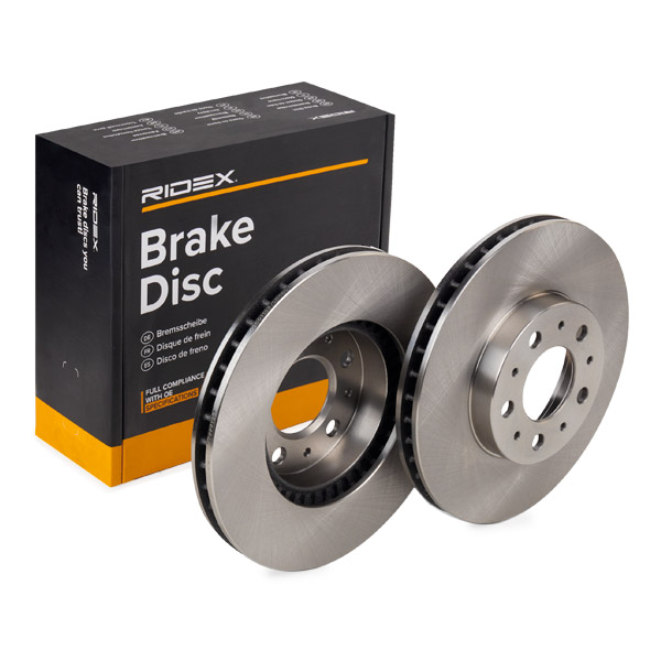 RIDEX 82B0124 Brake Disc...