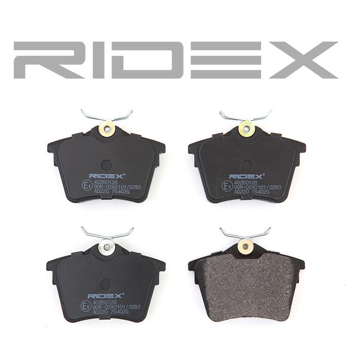 RIDEX 402B0128 Brake Pad...
