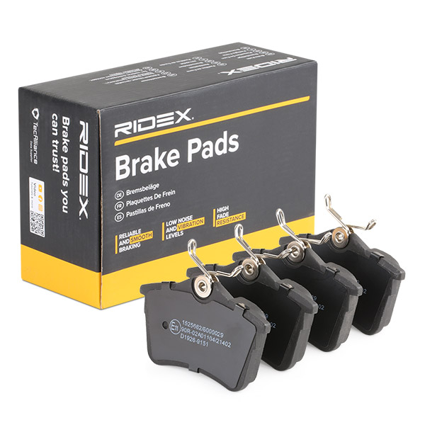 RIDEX 402B0383 Brake Pad...