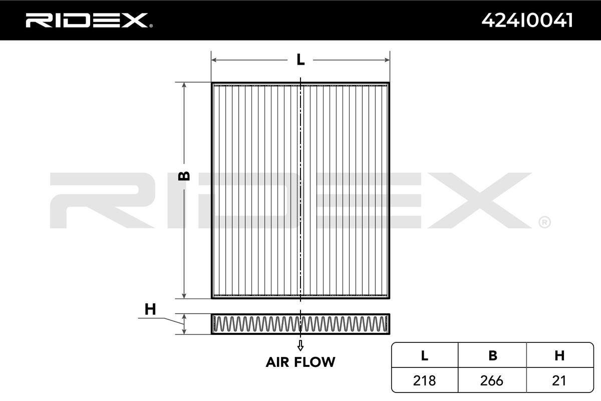 RIDEX 424I0041 Filter,...