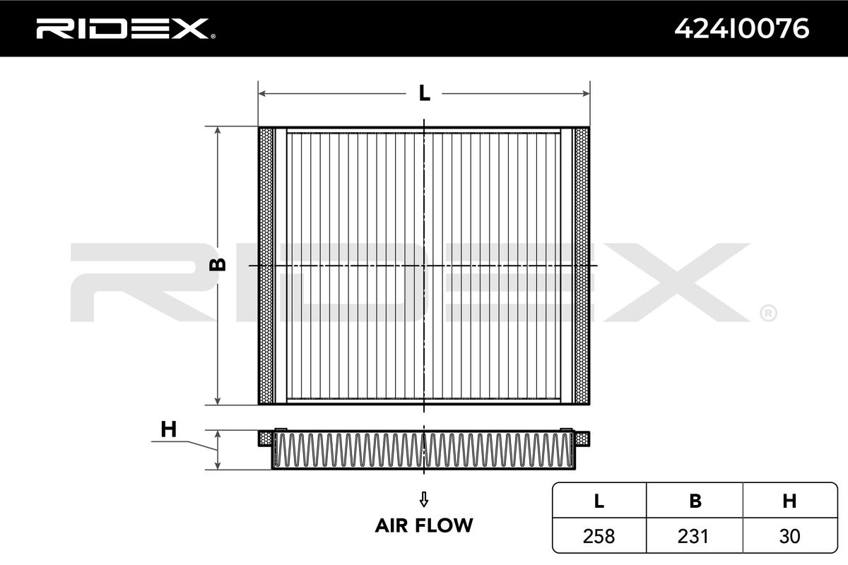 RIDEX 424I0076 Filter,...