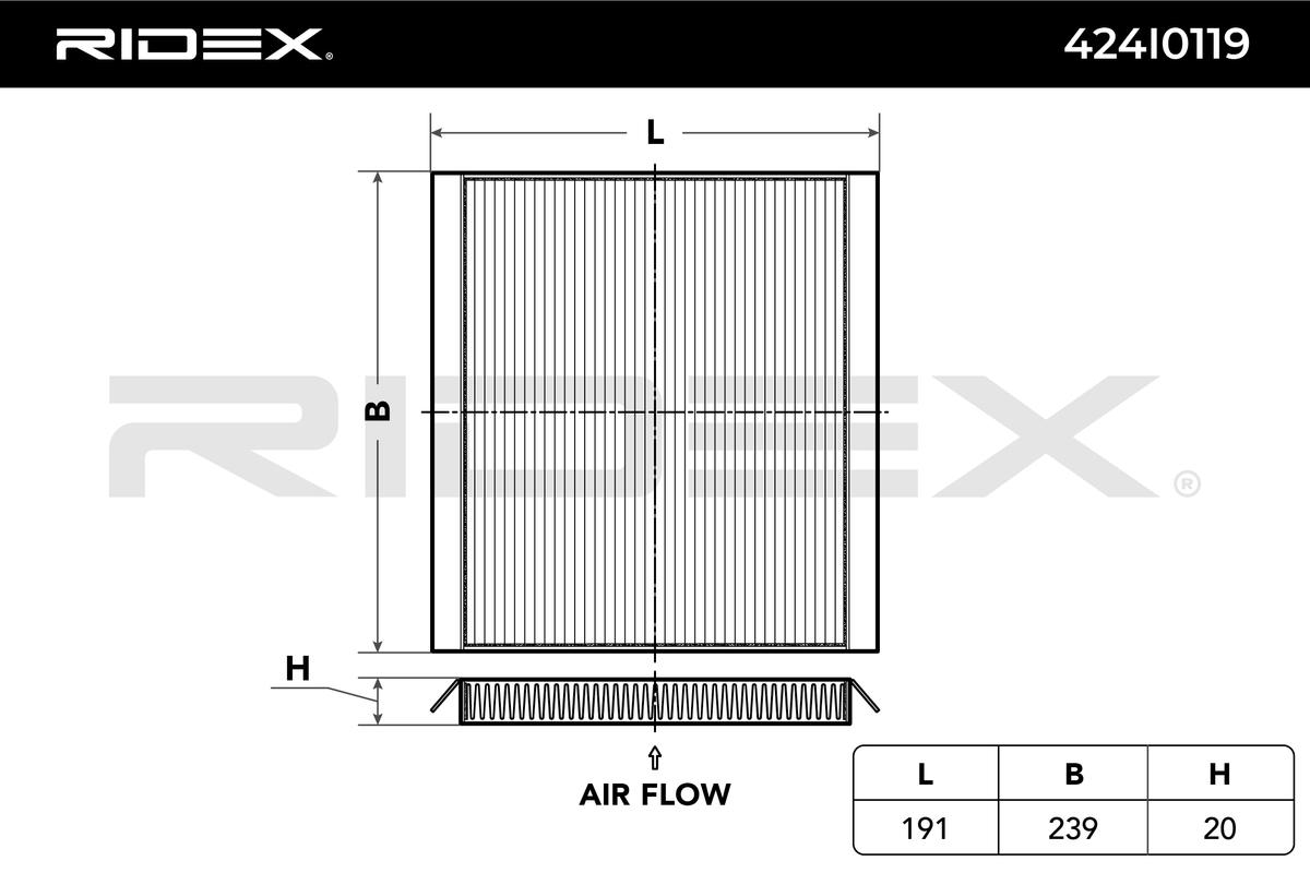 RIDEX 424I0119 Filter,...