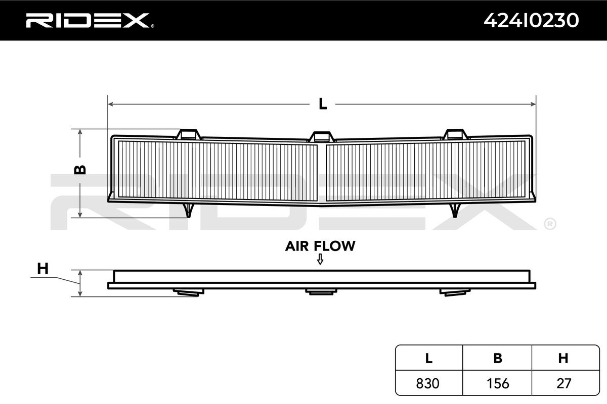 RIDEX 424I0230 Filter,...