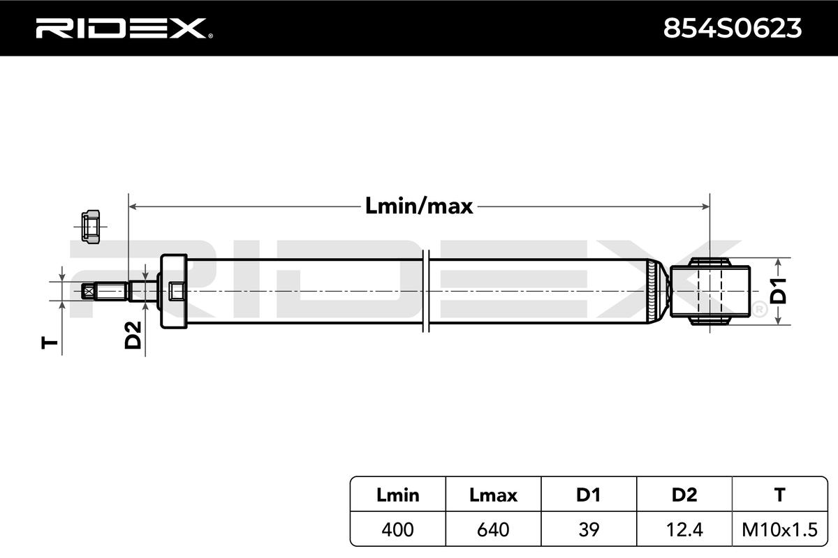 RIDEX 854S0623 Αμορτισέρ