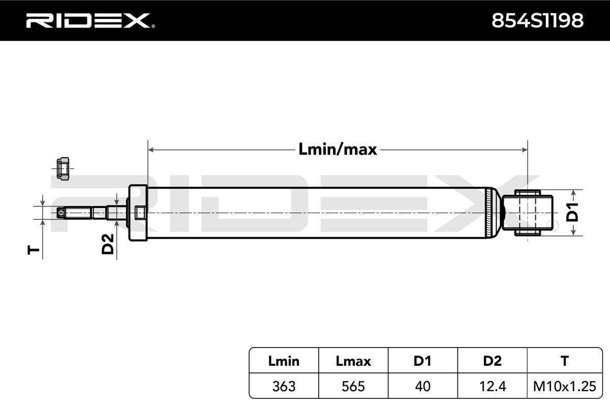 RIDEX 854S1198 Shock...