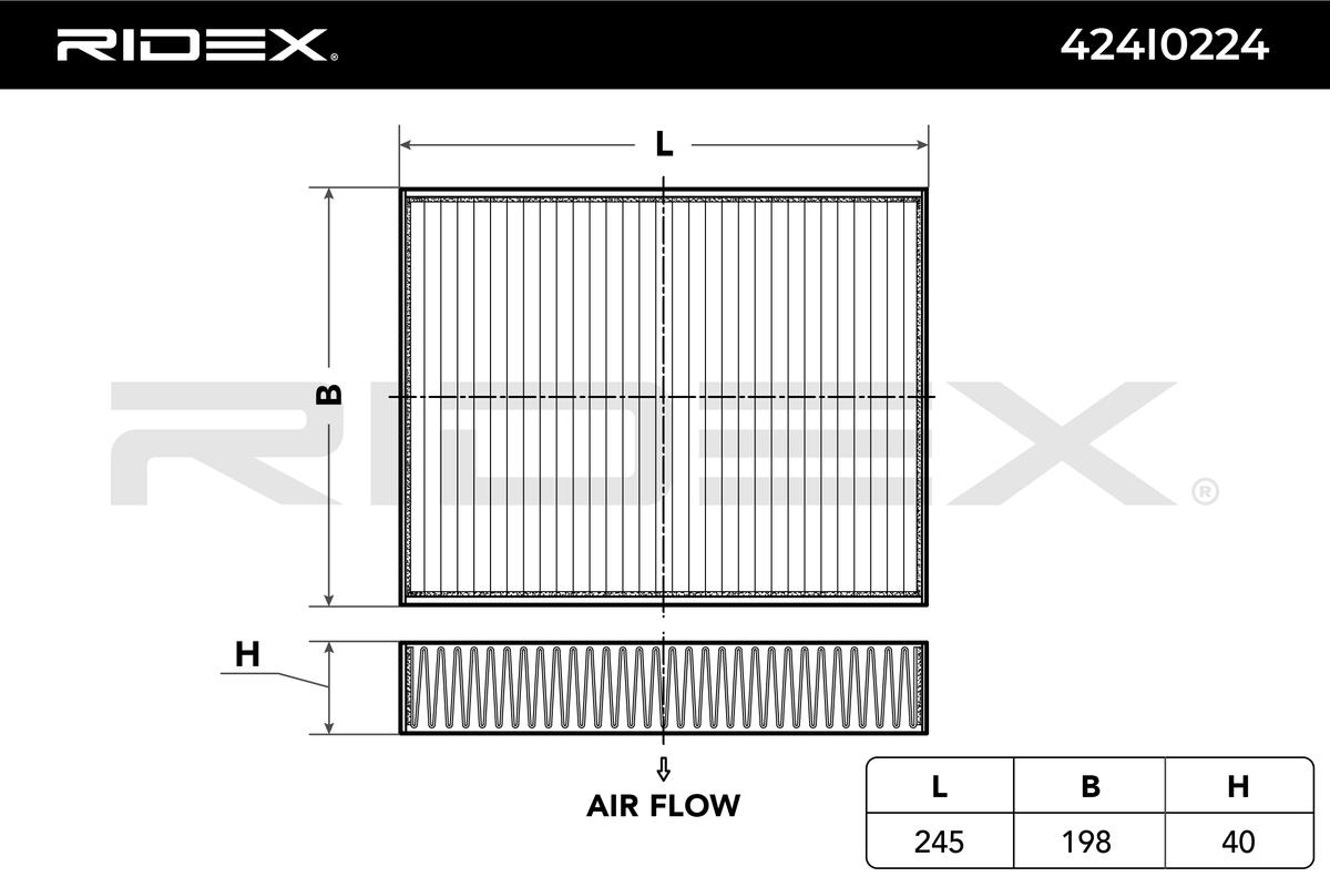 RIDEX 424I0224 Filter,...