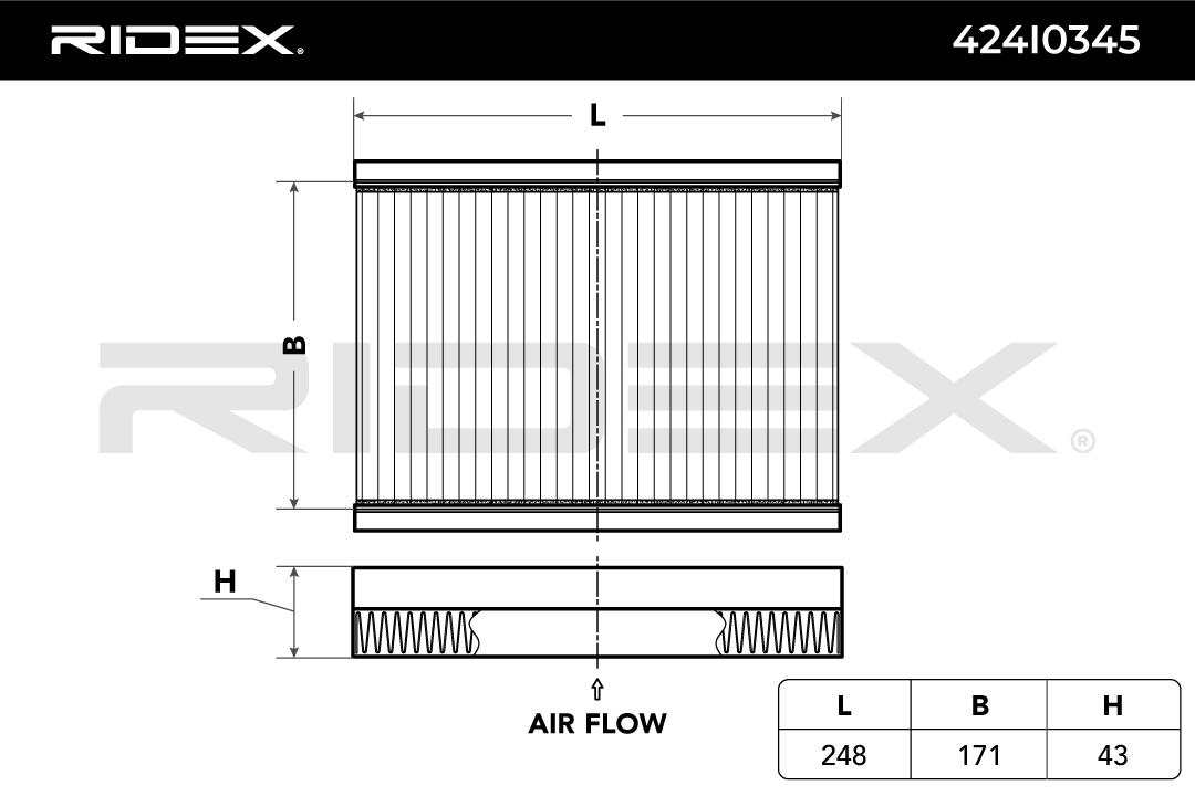 RIDEX 424I0345 Filter,...