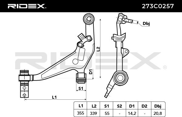RIDEX 273C0257...