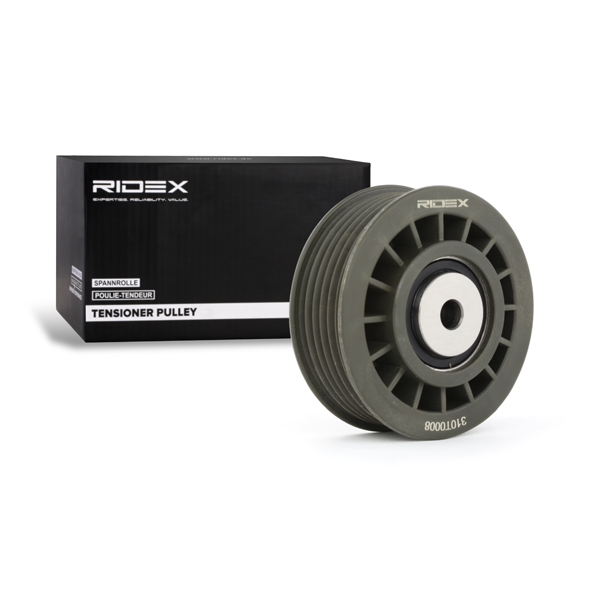 RIDEX 310T0008 Tensioner Pulley, V-ribbed belt