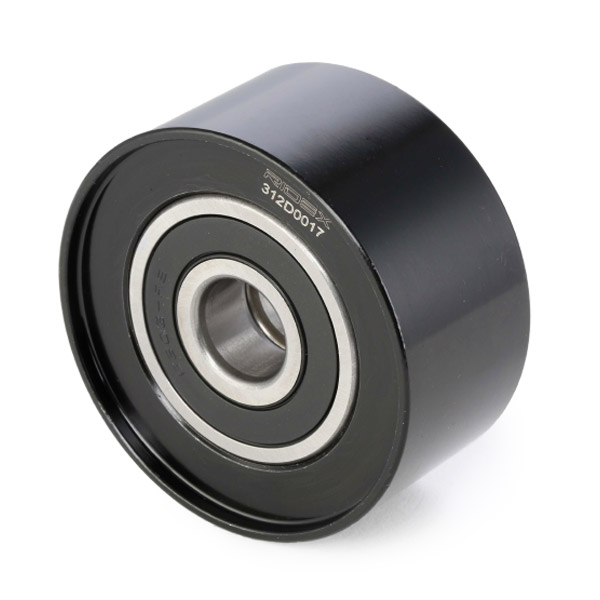 RIDEX 312D0017 Паразитный / ведущий ролик, поликлиновой ремень