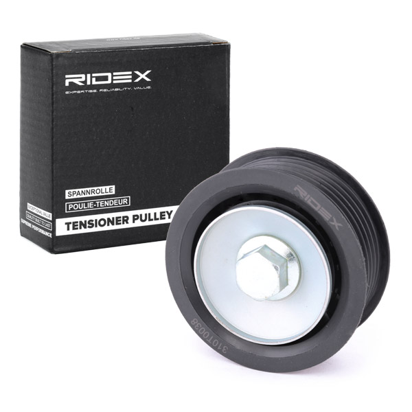RIDEX 310T0038 Паразитный / ведущий ролик, поликлиновой ремень