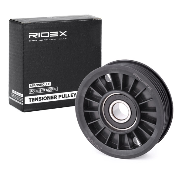 RIDEX 310T0004 Tensioner Pulley, V-ribbed belt