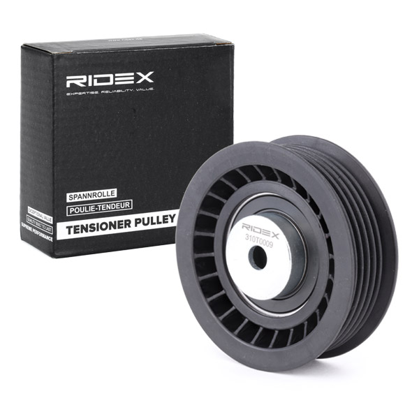 RIDEX 310T0009 Tensioner Pulley, V-ribbed belt