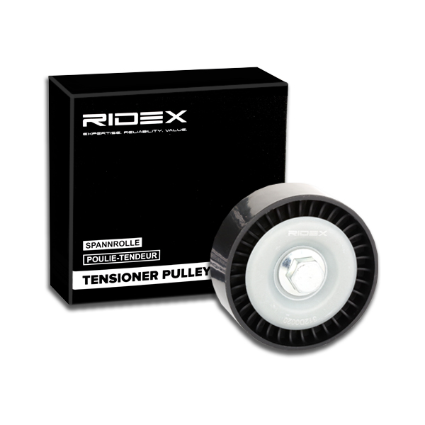 RIDEX 312D0020 Паразитный / ведущий ролик, поликлиновой ремень