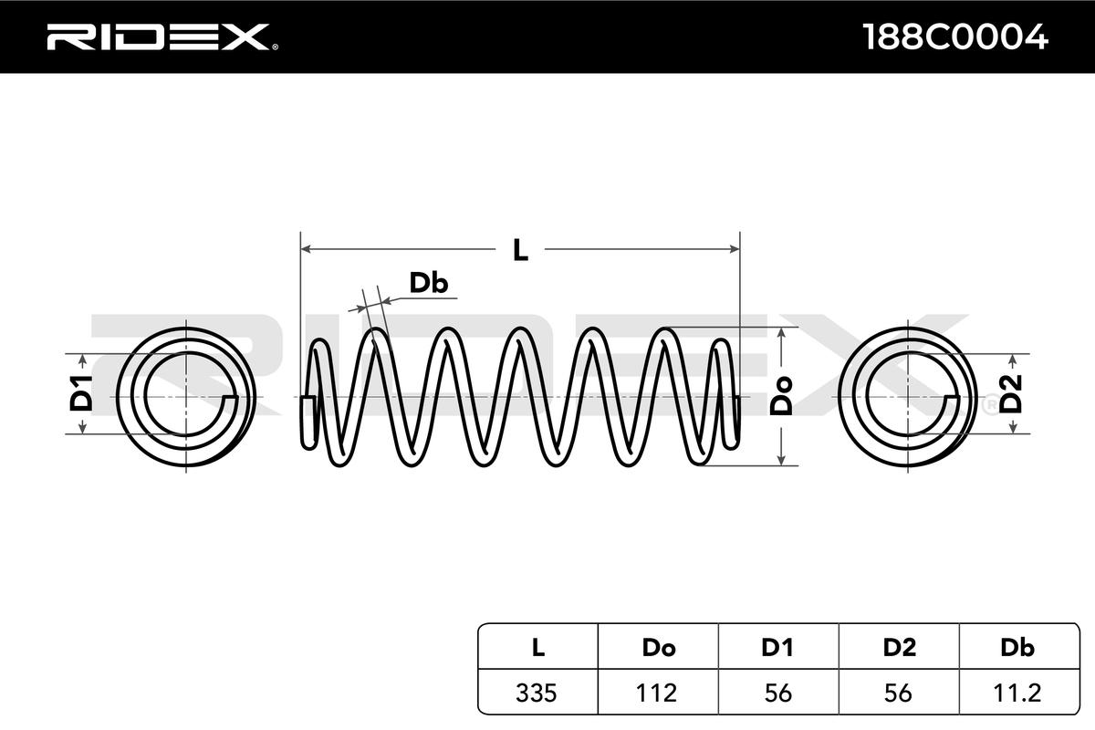 RIDEX 188C0004 Suspension...